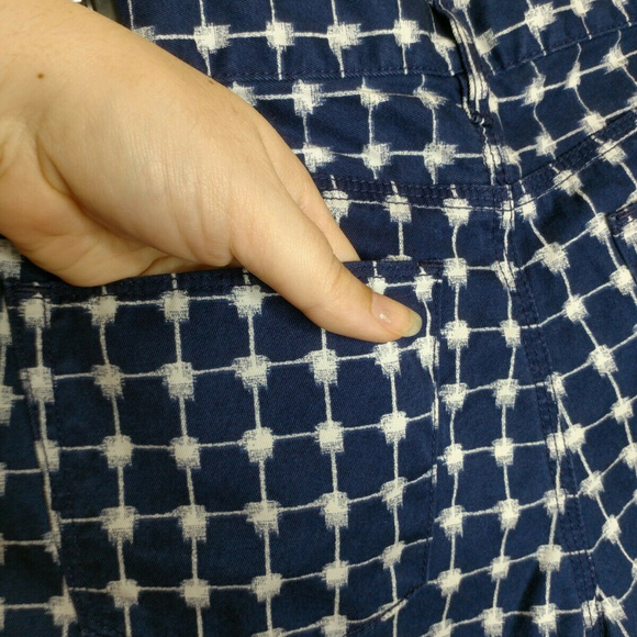 Madewell Women's Size 27 Blue and White Shorts - Picture 8 of 8